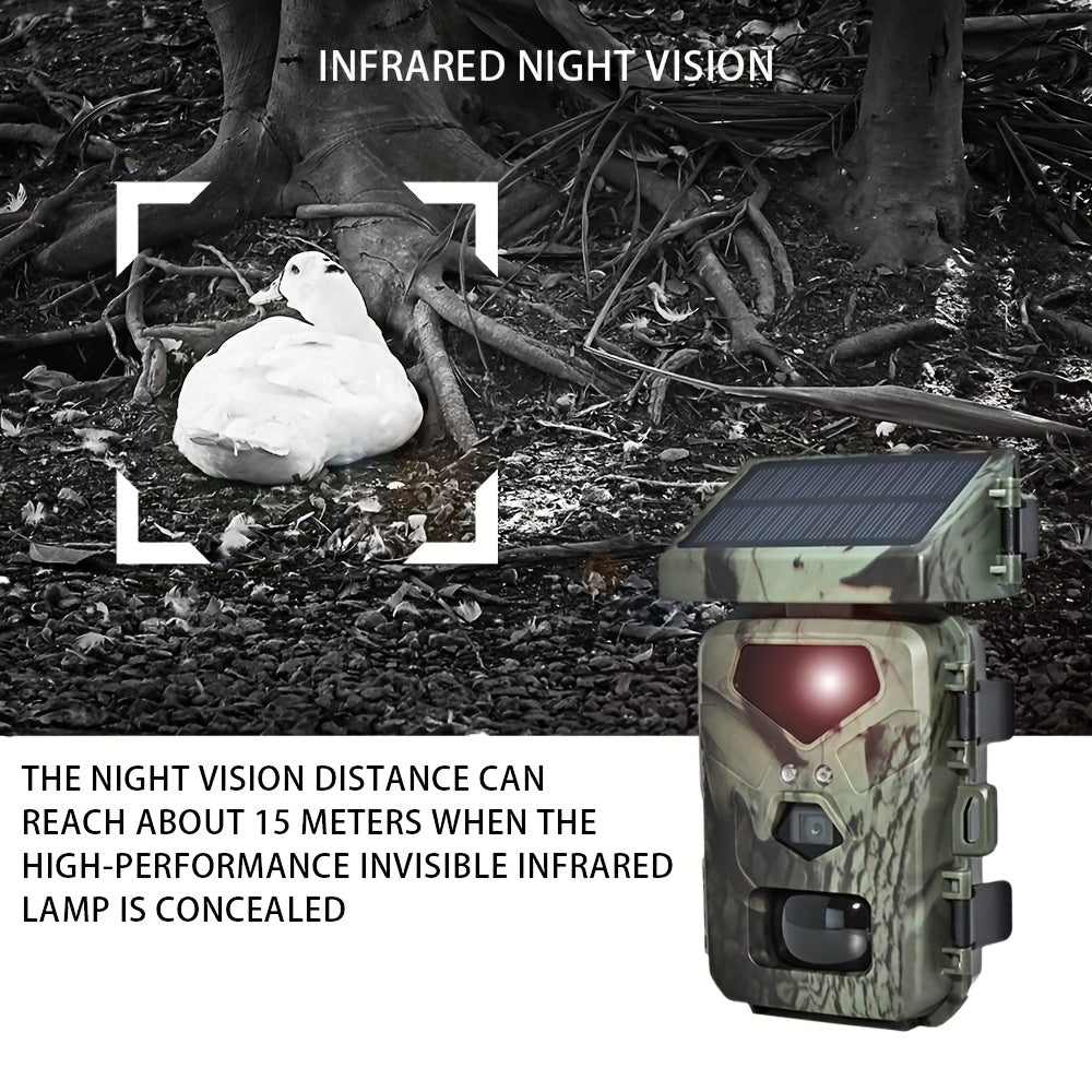 Solar Infrared Wildlife Security Camera (20MP)