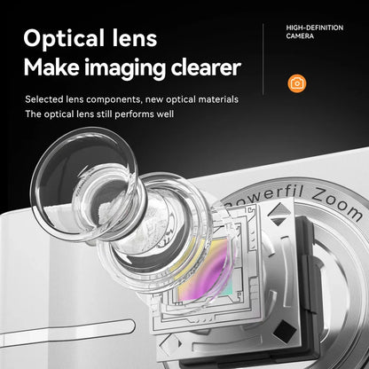 NNEOBA Digital Camera HD Video Recorder Silver