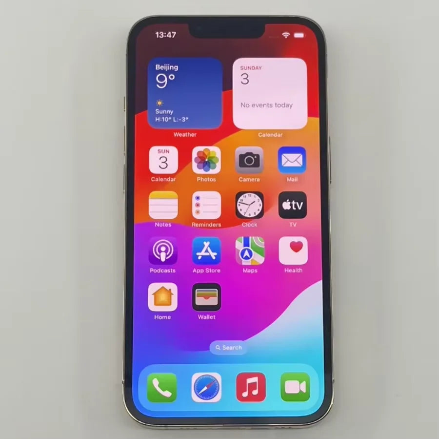 Original iPhone 13 Pro Unlocked Orignal Apple 128GB 256GB ROM 13pro 5G A15 Bionic Face ID 6.1" OLED NFC Cell phone 13 pro