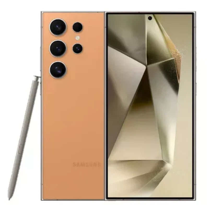 Original Samsung Galaxy S24 Ultra 5G S928U1 S928B S928N S9280 12GB+256GB/512GB/1TB ROM Unlocked AI Smart Phone Virtually New