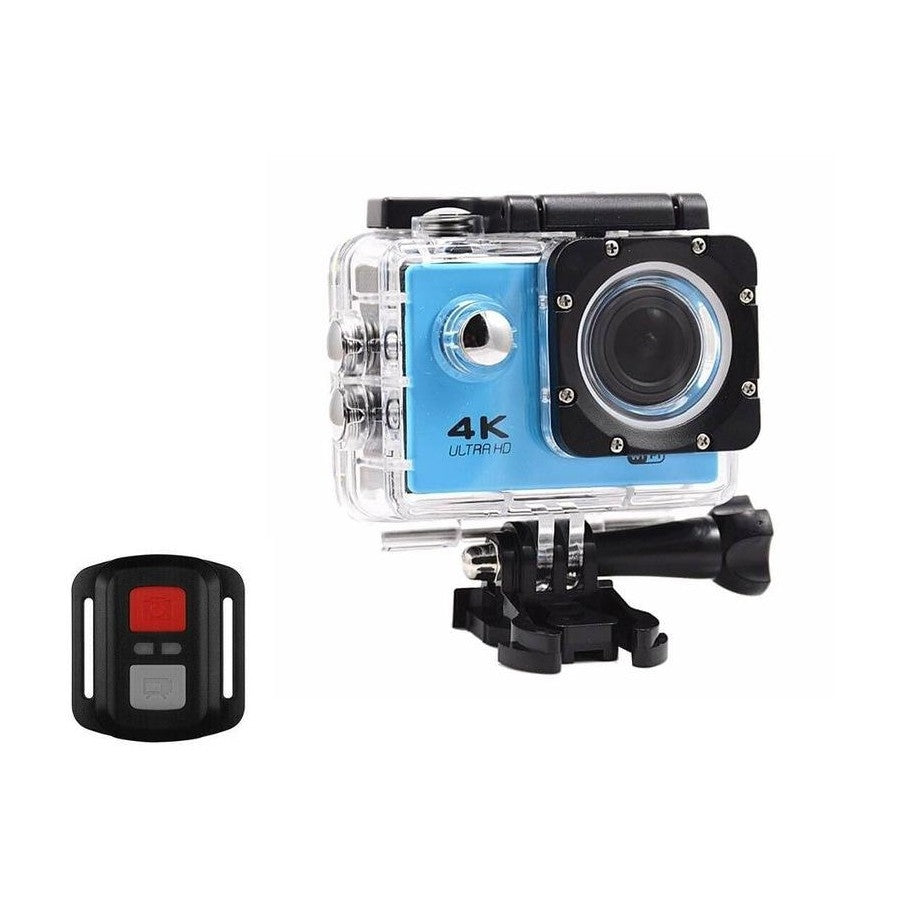 NNEDSZ BDI New Action Camera 4K wifi sports DV Cam Blue