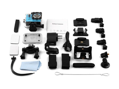 NNEDSZ BDI New Action Camera 4K wifi sports DV Cam Blue