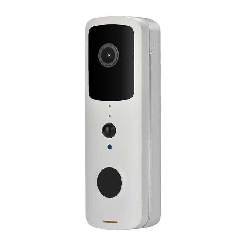 NNEDSZ Smart Wifi Video Doorbell With Two-Way Intercom & Night Vision - Black