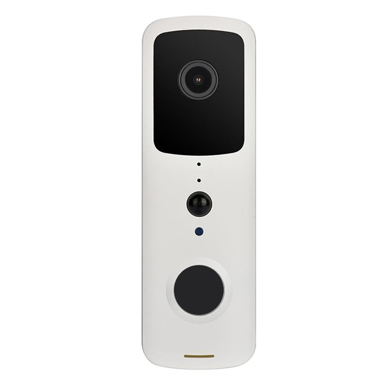 NNEDSZ Smart Wifi Video Doorbell With Two-Way Intercom & Night Vision - Black