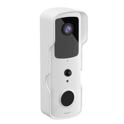 NNEDSZ Smart Wifi Video Doorbell With Two-Way Intercom & Night Vision - Black