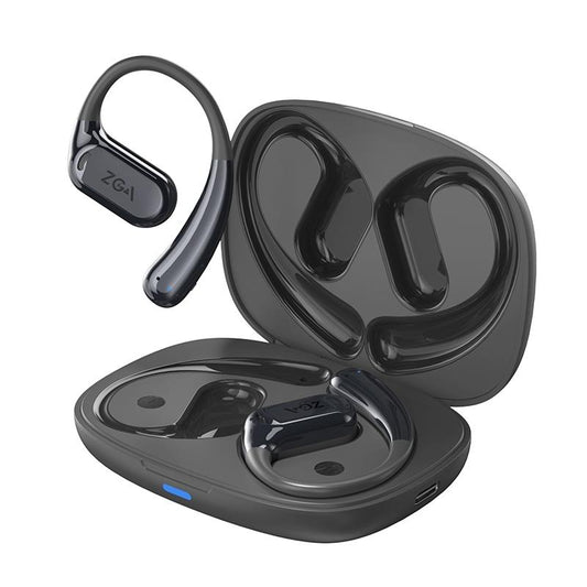 NNEDSZ Wireless Bluetooth Earphone Ear-Mounted - Black