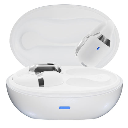 NNEDSZ Wireless Sports Bluetooth Earphones With Air Conduction - F16 Tws - White