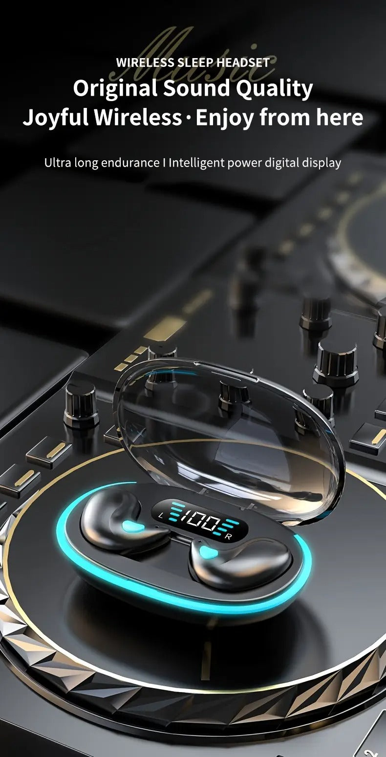 NNETM True Wireless In-Ear Sleep Headset Earbuds