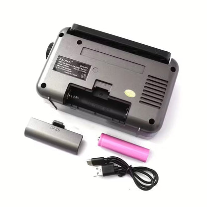 NNETM Portable AM/FM/SW Radio with Voice Recorder