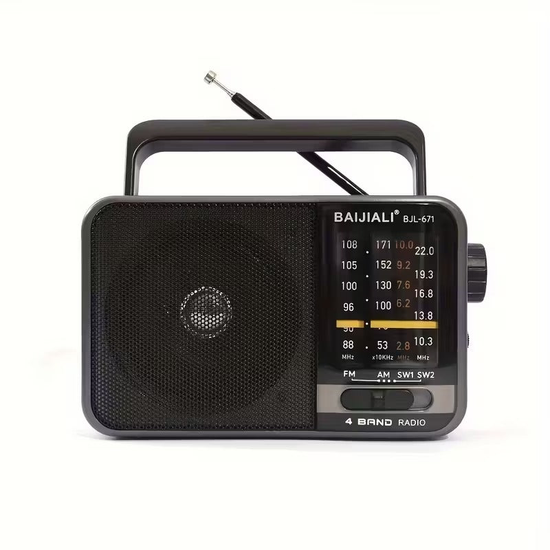 NNETM Portable AM/FM/SW Radio with Voice Recorder