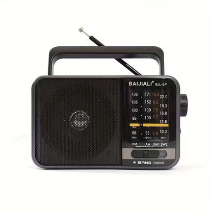 NNETM Portable AM/FM/SW Radio with Voice Recorder